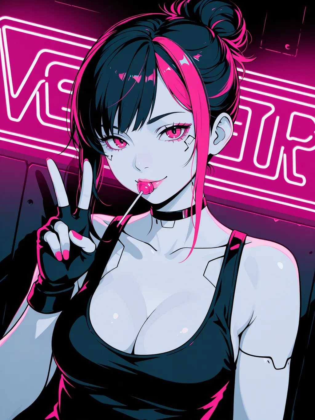 Cyberpunk Lollipop - by EDG